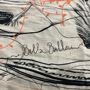 Bella Ballou Danish design large abstract scarf
